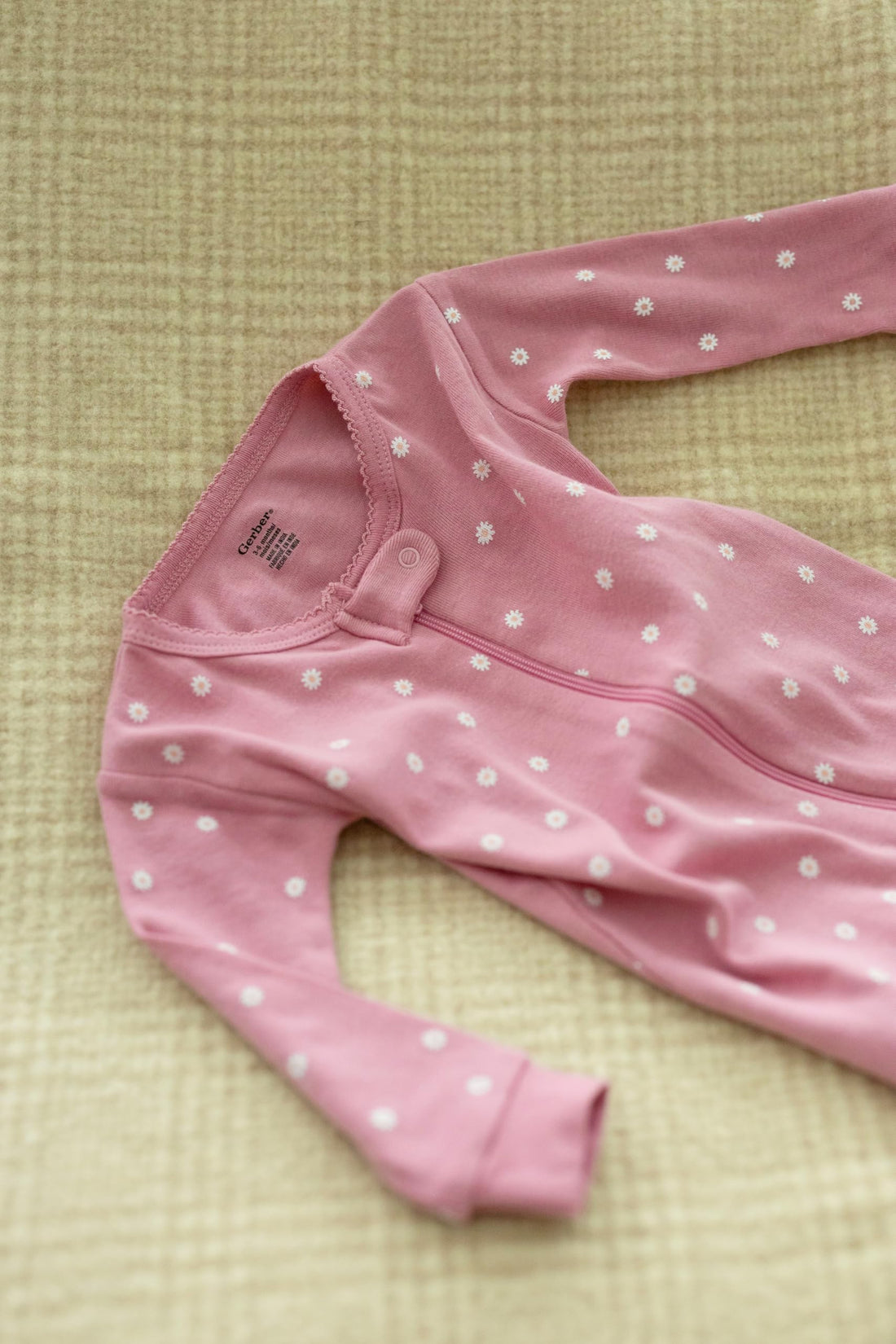 Gerber Baby Girls 4-pack Footed Pajamas