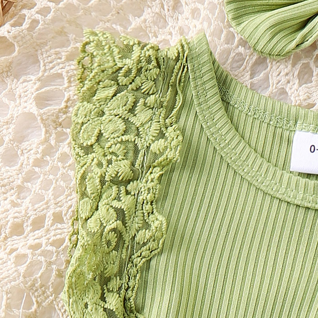 Baby Girl Clothes Newborn Romper Dress Infant Lace Ruffle Sleeveless Summer Outfits with Headband 0-12 Months WEBE CLOTHING