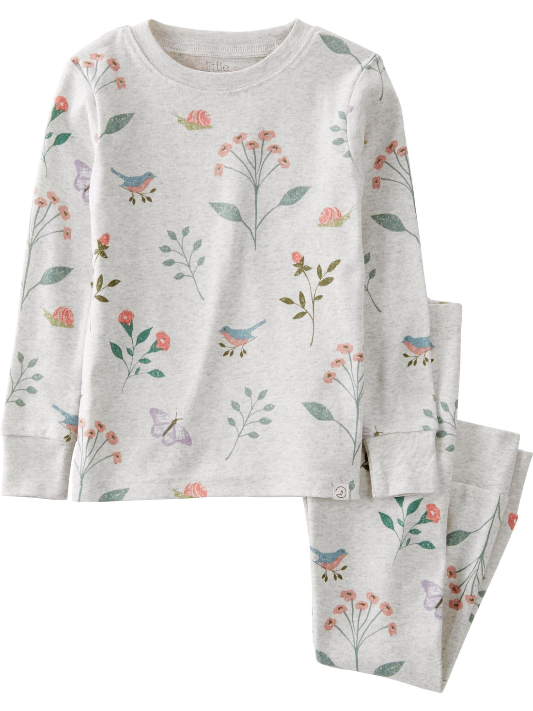 little planet by carter's Baby Girls' 2-piece Pajamas Made With Organic Cotton