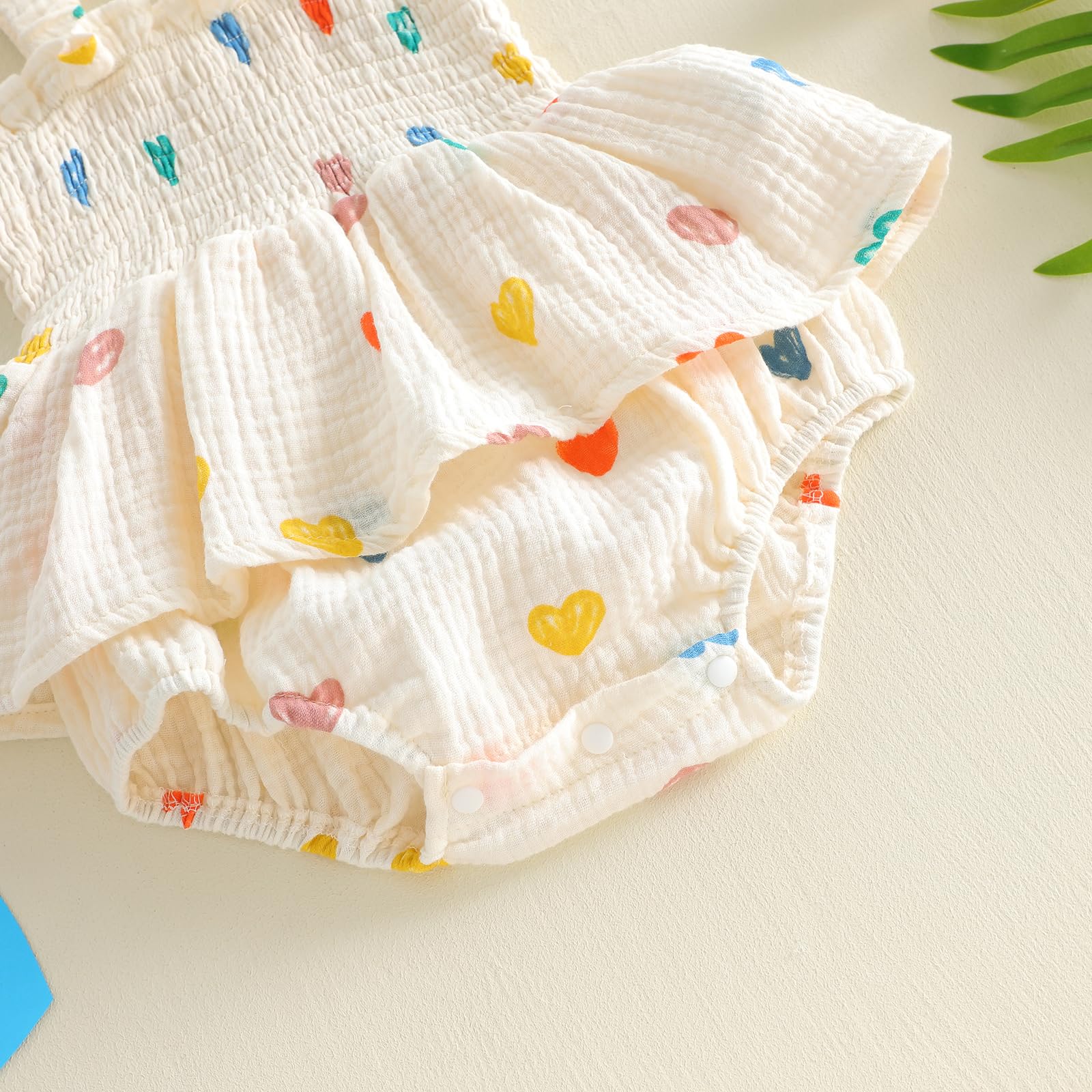 Mubineo Baby Girl Clothes Summer Dress Cotton Linen Romper Sleeveless Smocked Rompers Sun Dress Hat Skirt Boho Outfits WEBE CLOTHING