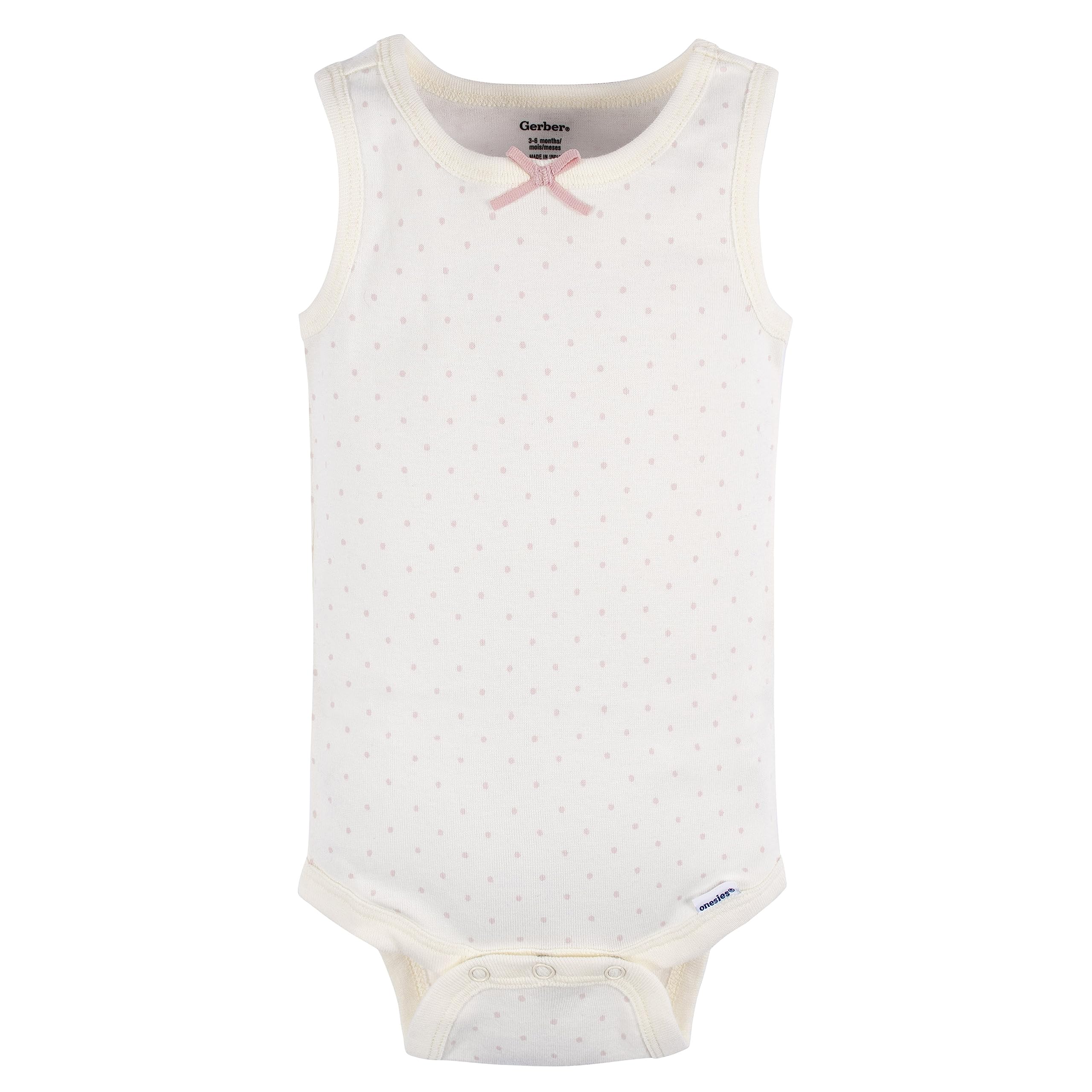 Gerber Baby Girls Multi-Pack Sleeveless Onesies Bodysuit WEBE CLOTHING