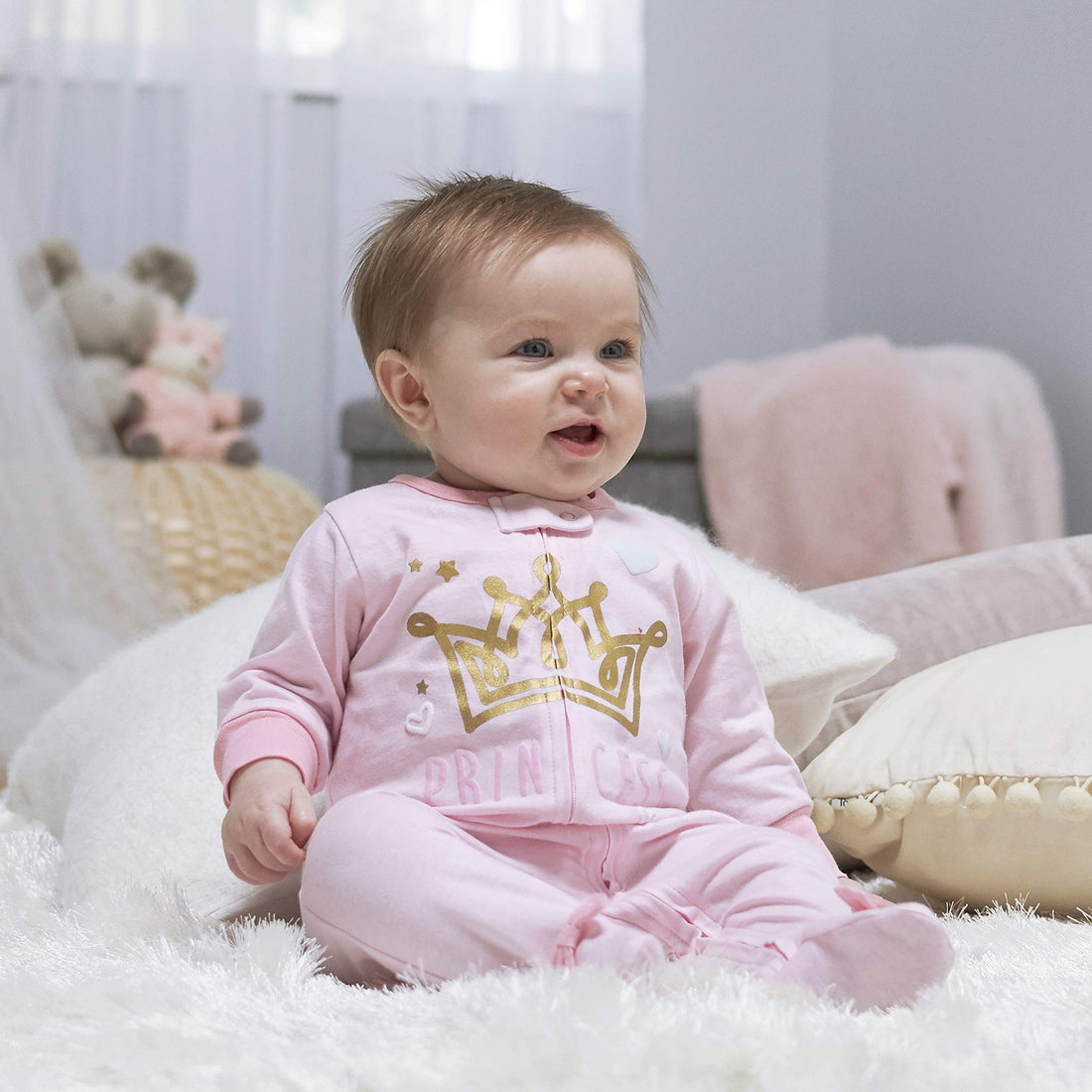 Gerber Baby Girls 2-Pack Sleep ‘N Play