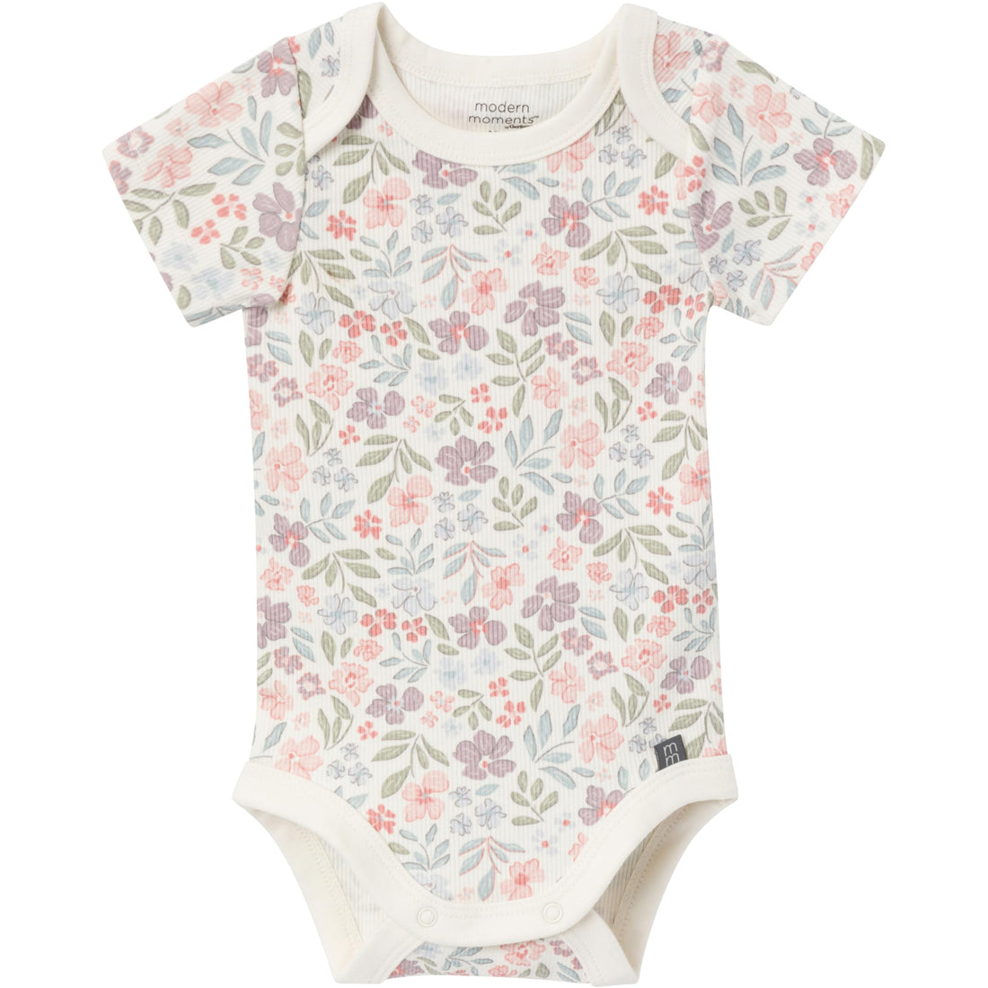 Modern Moments by Gerber Baby 4-pack Short-sleeve Bodysuits & Shortie Set WEBE CLOTHING