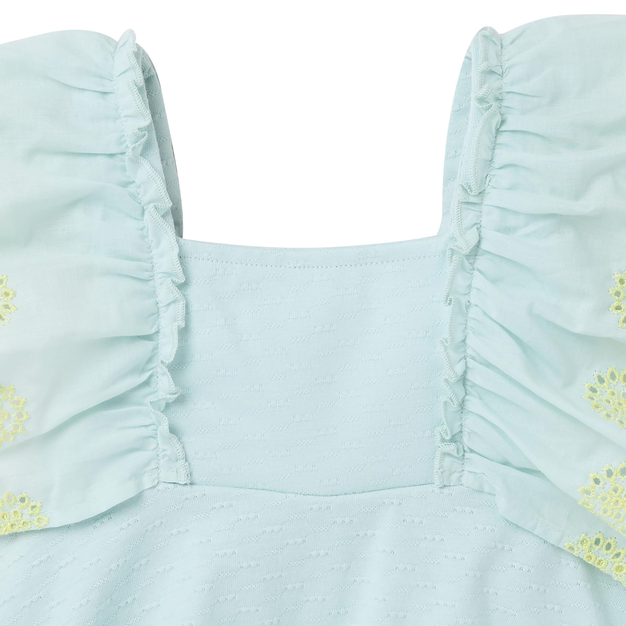 Modern Moments by Gerber Baby Girls' 2-piece Gauze Top & Short Set WEBE CLOTHING