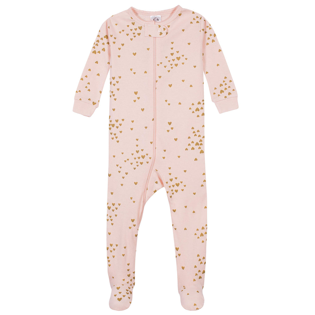Gerber Baby Girls 4-pack Footed Pajamas