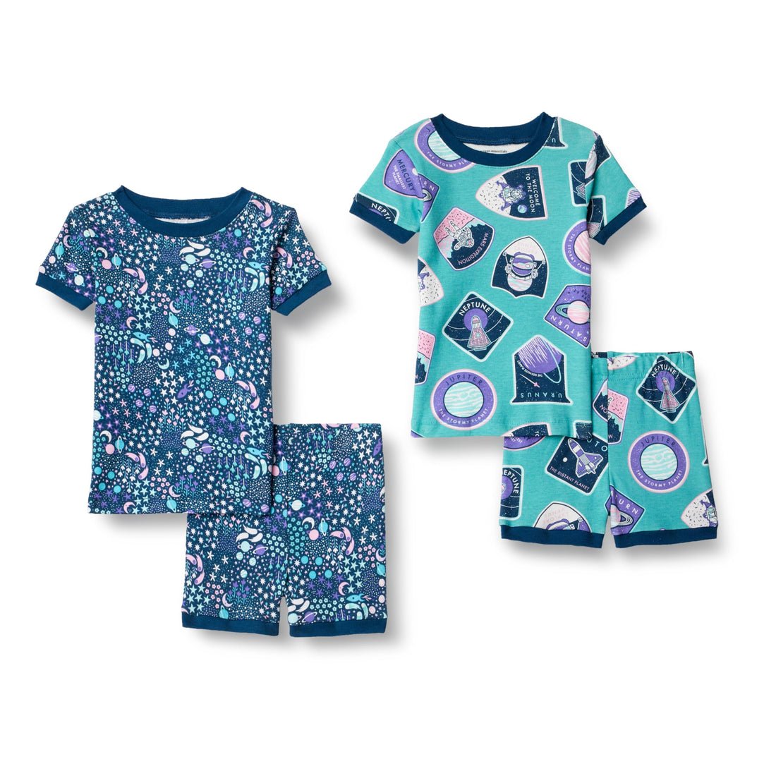Amazon Essentials Babies, Toddlers and Boys' Snug-Fit Cotton Pajama Set, Multipacks