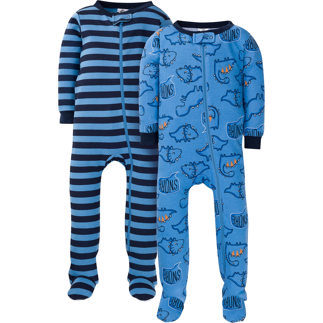 Gerber Baby-Boys 2-Pack Footed Pajamas