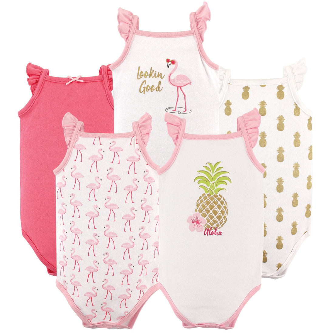 Hudson Baby Unisex Baby Cotton Sleeveless Bodysuits WEBE CLOTHING
