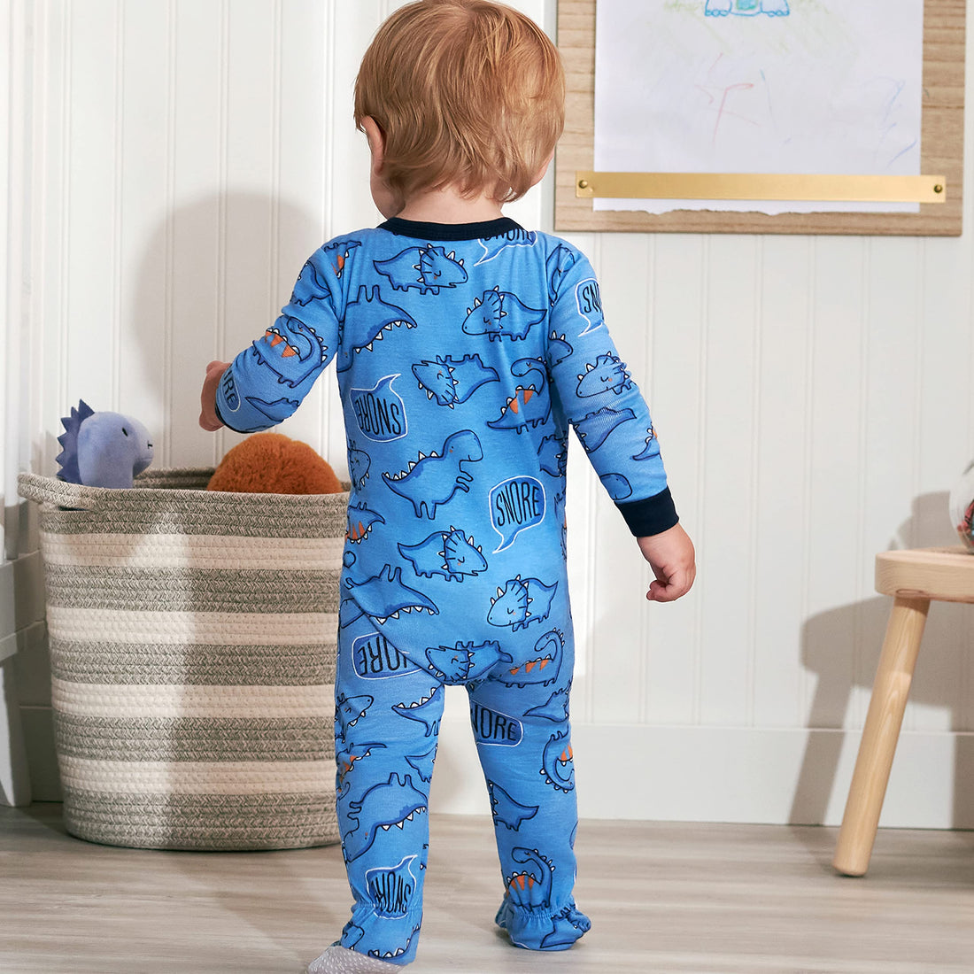 Gerber Baby-Boys 2-Pack Footed Pajamas