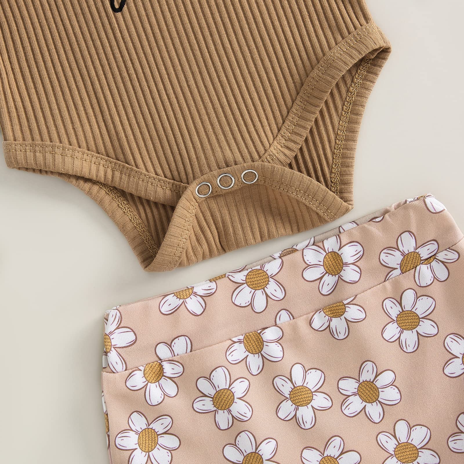 Newborn Baby Girl Summer Clothes Boho Infant Sleeveless Romper Bodysuit Shorts Headband 3Pcs Outfits WEBE CLOTHING