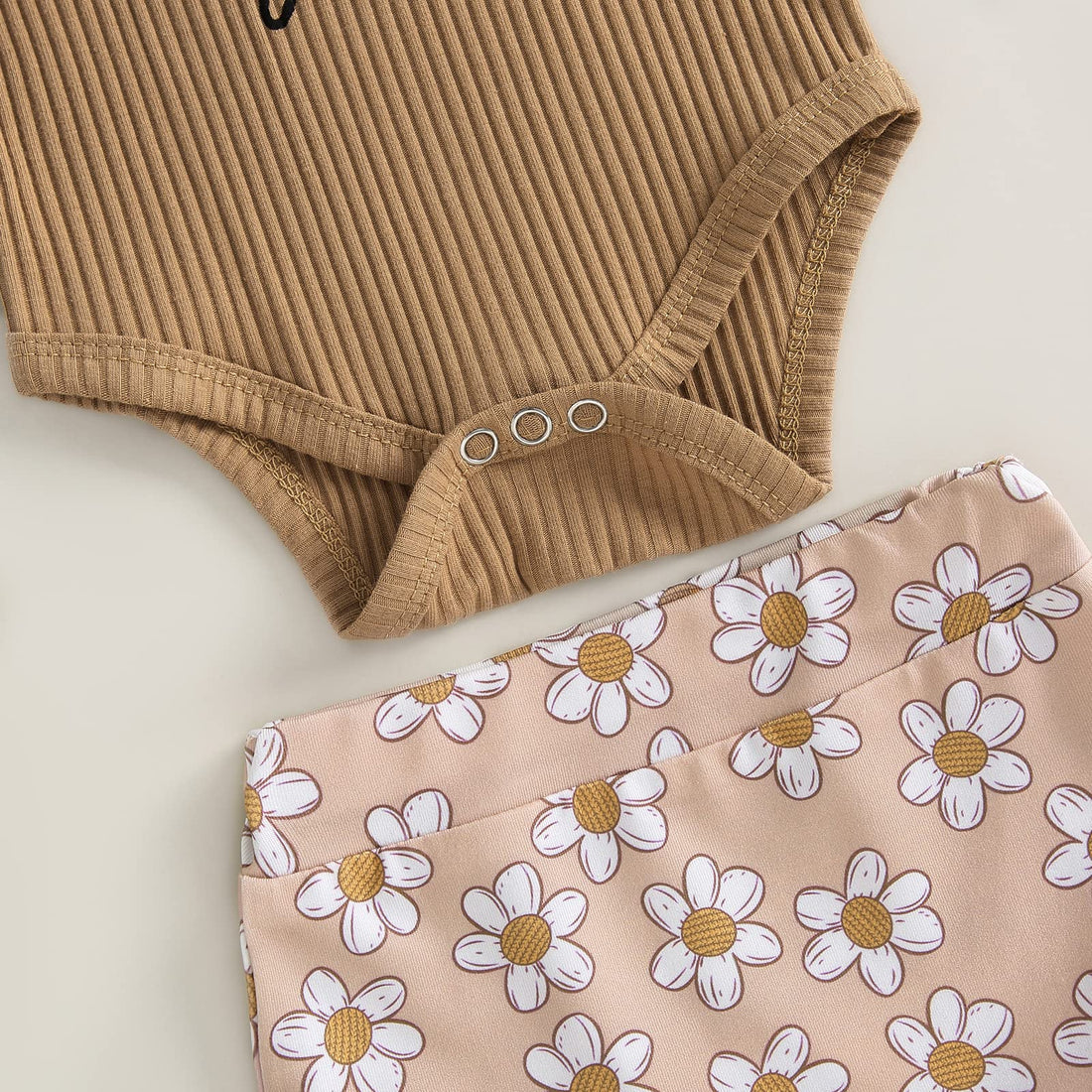 Newborn Baby Girl Summer Clothes Boho Infant Sleeveless Romper Bodysuit Shorts Headband 3Pcs Outfits WEBE CLOTHING