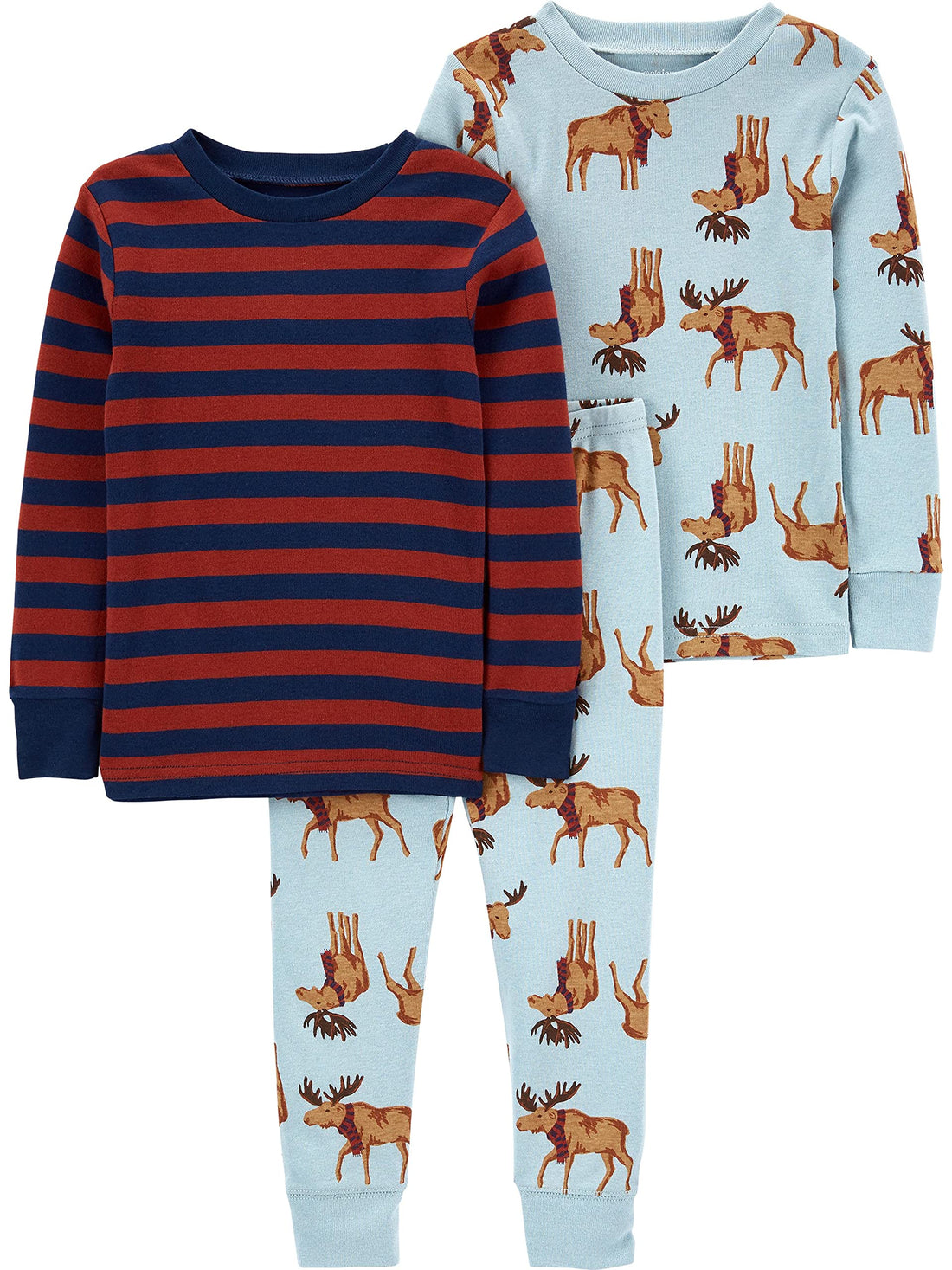 Simple Joys by Carter's Baby 3-Piece Snug-fit Cotton Holiday Pajama Set