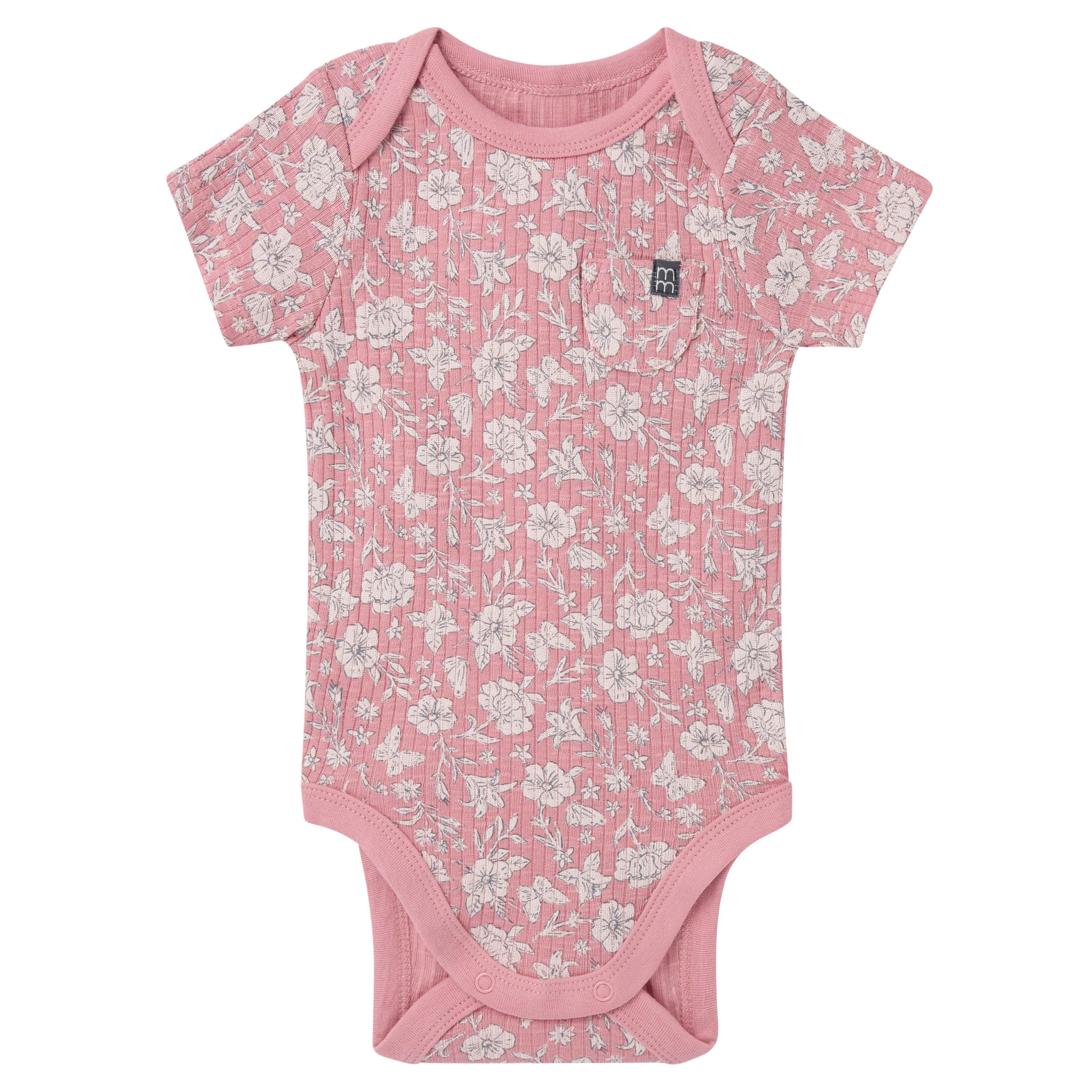 Modern Moments by Gerber Baby 4-pack Short-sleeve Bodysuits & Shortie Set WEBE CLOTHING