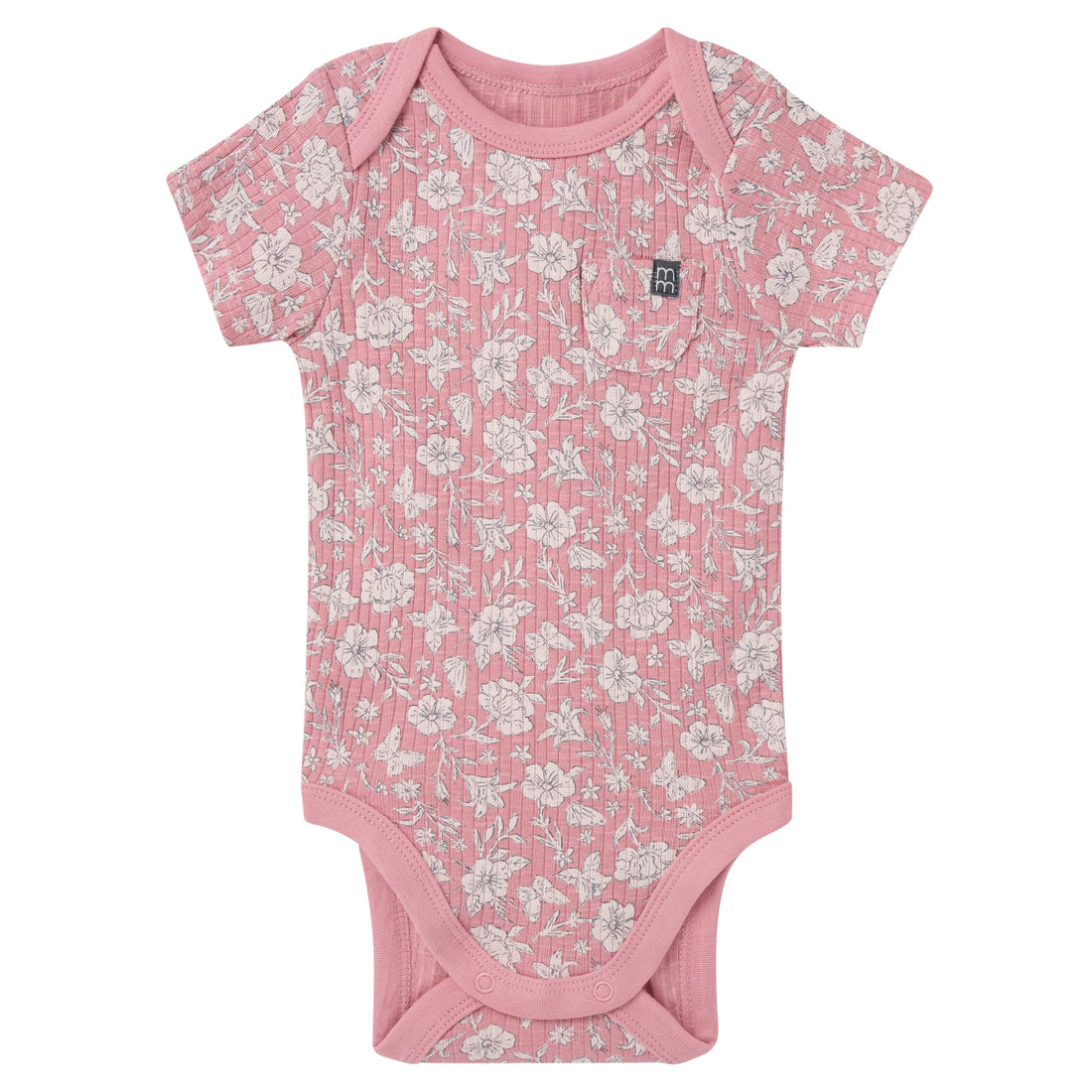 Modern Moments by Gerber Baby 4-pack Short-sleeve Bodysuits & Shortie Set WEBE CLOTHING