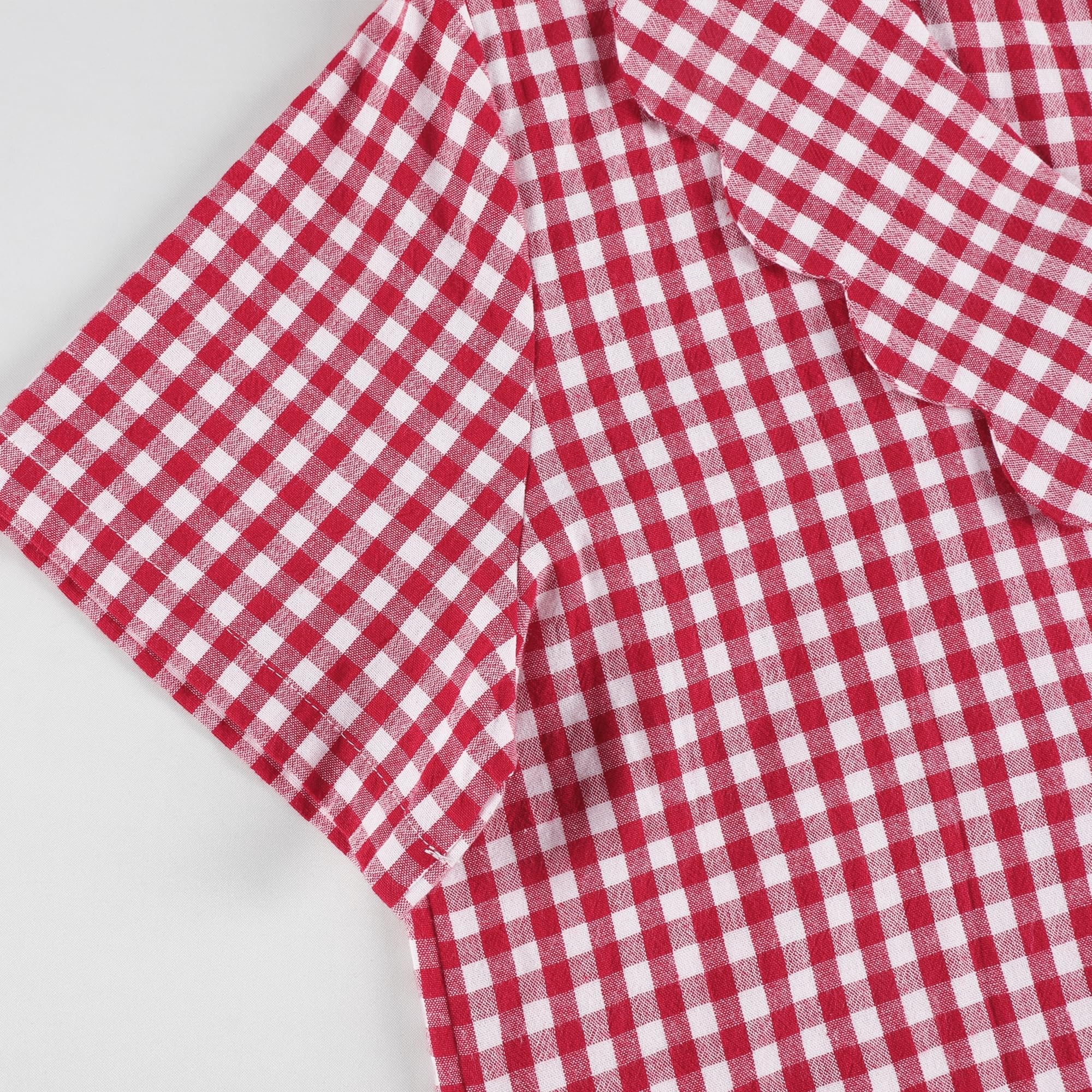 Tanming Womens Gingham 2 Piece Pajamas Sets Puff Sleeve Babydoll Shirt Ruffle Pants Pj Lounge Set Sleepwear WEBE CLOTHING