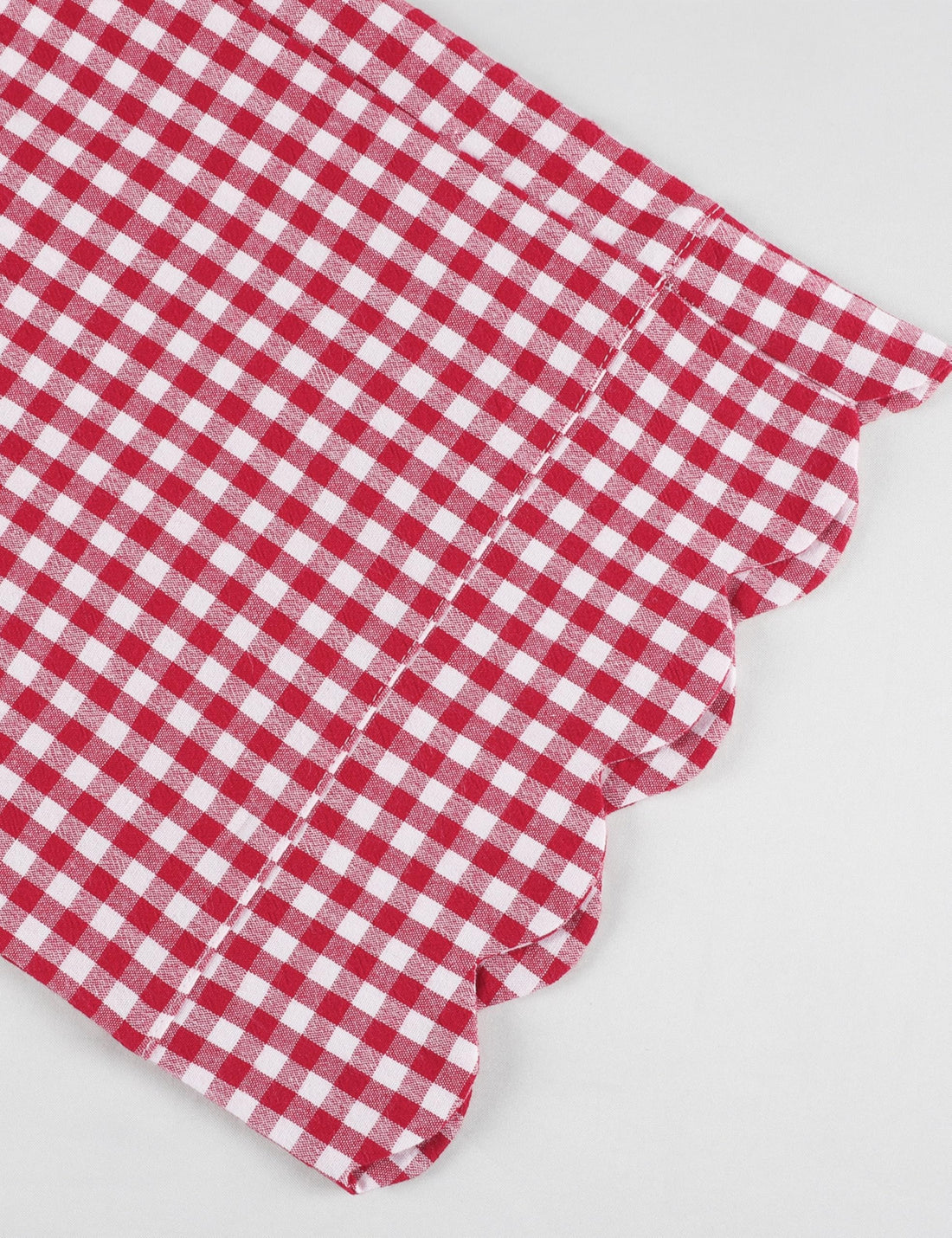 Tanming Womens Gingham 2 Piece Pajamas Sets Puff Sleeve Babydoll Shirt Ruffle Pants Pj Lounge Set Sleepwear WEBE CLOTHING