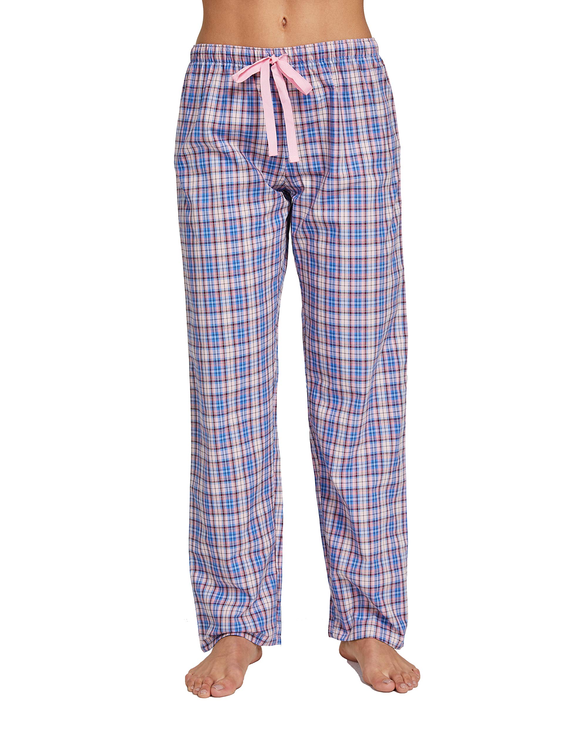 CYZ Women's 100% Cotton Woven Poplin Sleep Pajama Pants