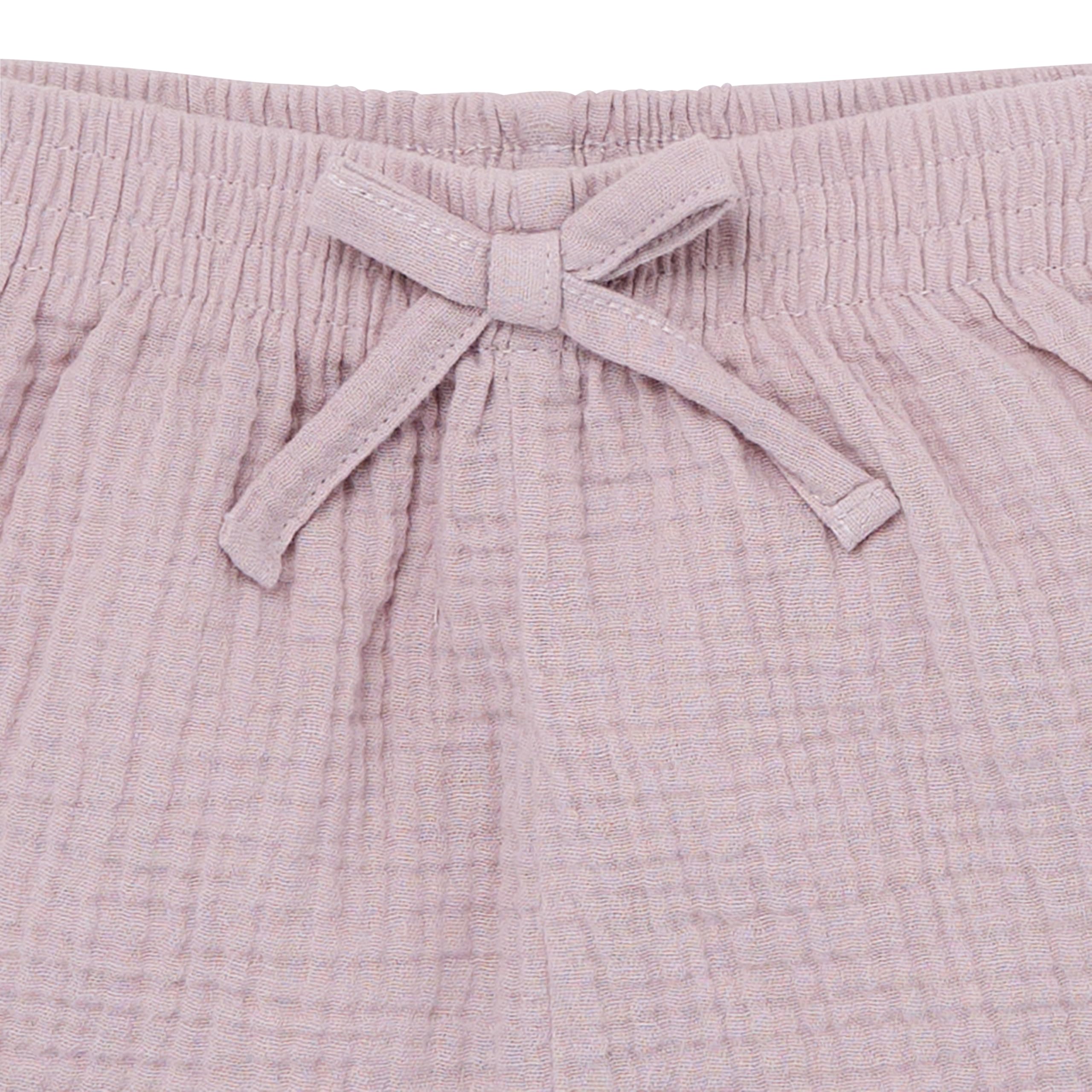Modern Moments by Gerber Baby Girls' 2-piece Gauze Top & Short Set WEBE CLOTHING