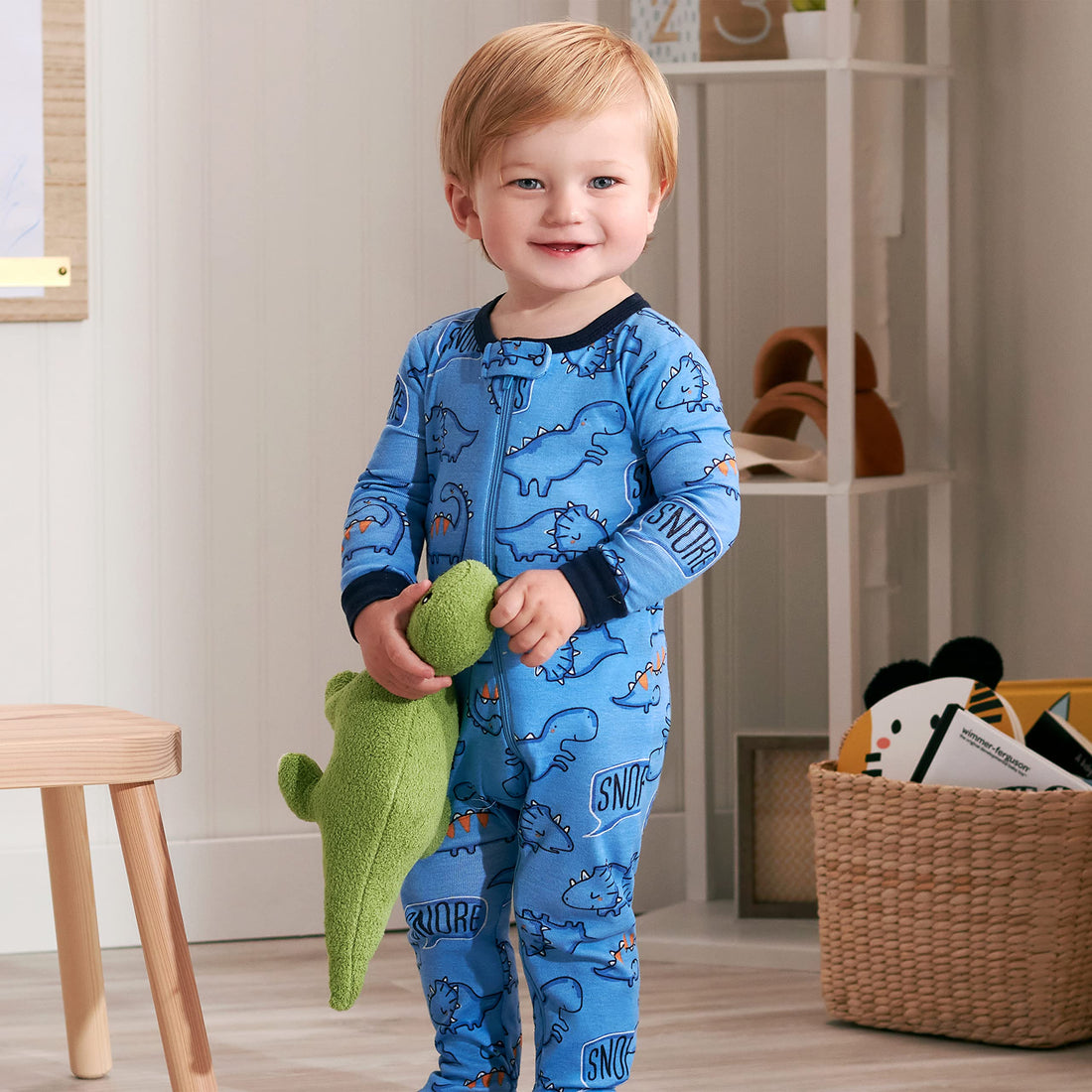 Gerber Baby-Boys 2-Pack Footed Pajamas