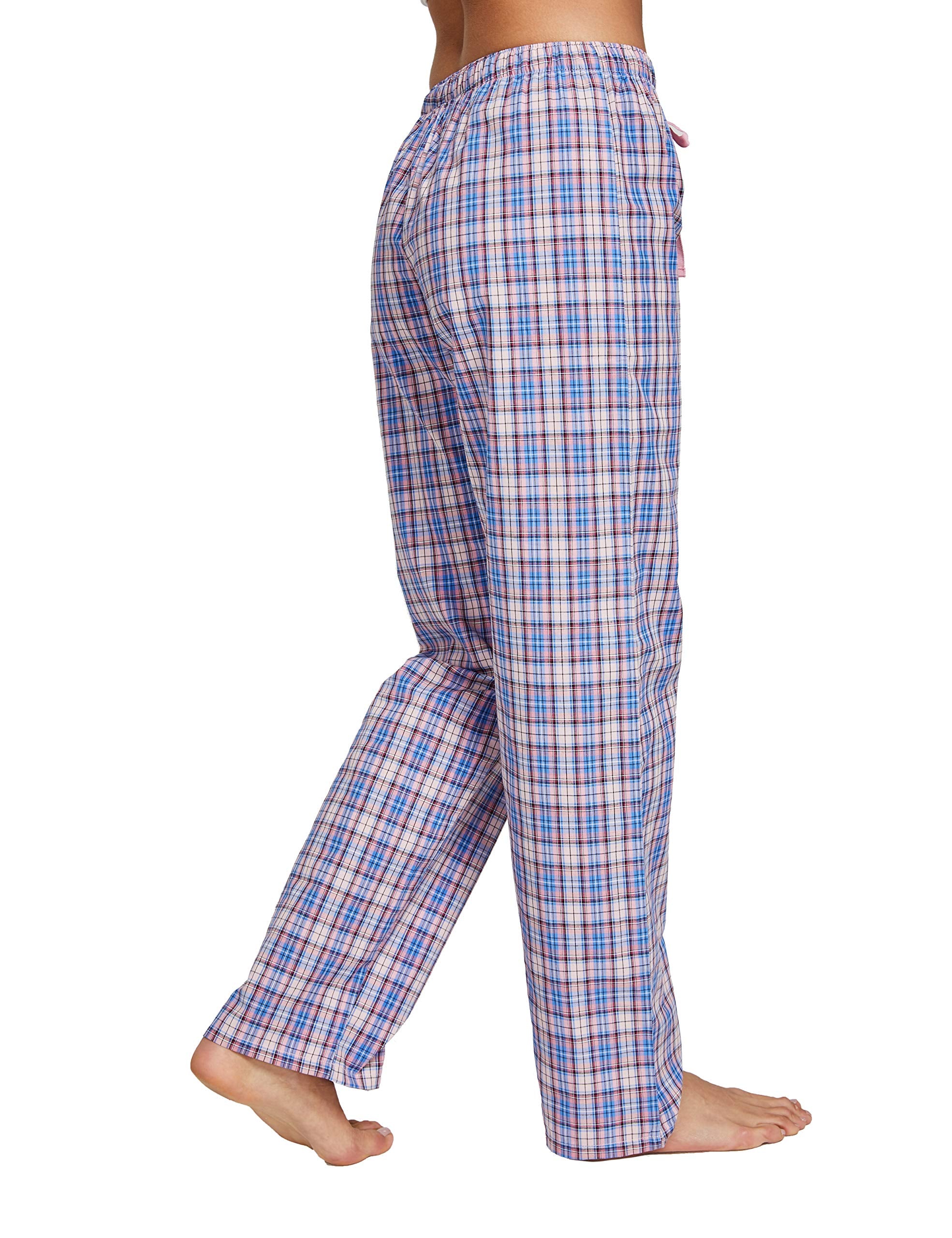 CYZ Women's 100% Cotton Woven Poplin Sleep Pajama Pants