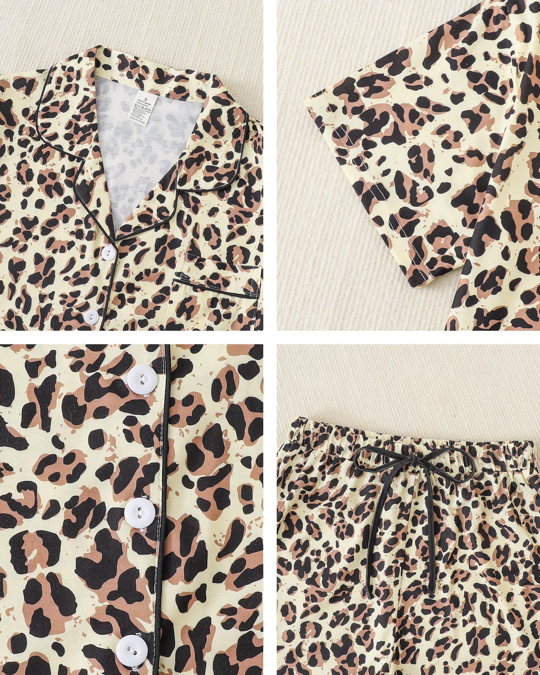 MyFav Mommy and Me Pajamas Set Mother Daughter Matching Family Sleepwear Button Down Nightwear WEBE CLOTHING
