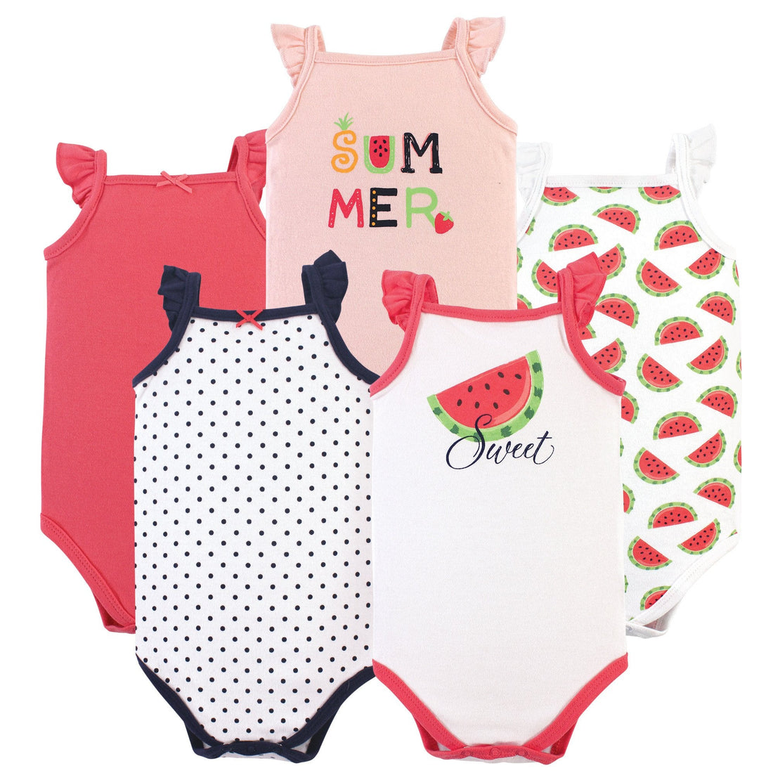 Hudson Baby Unisex Baby Cotton Sleeveless Bodysuits WEBE CLOTHING