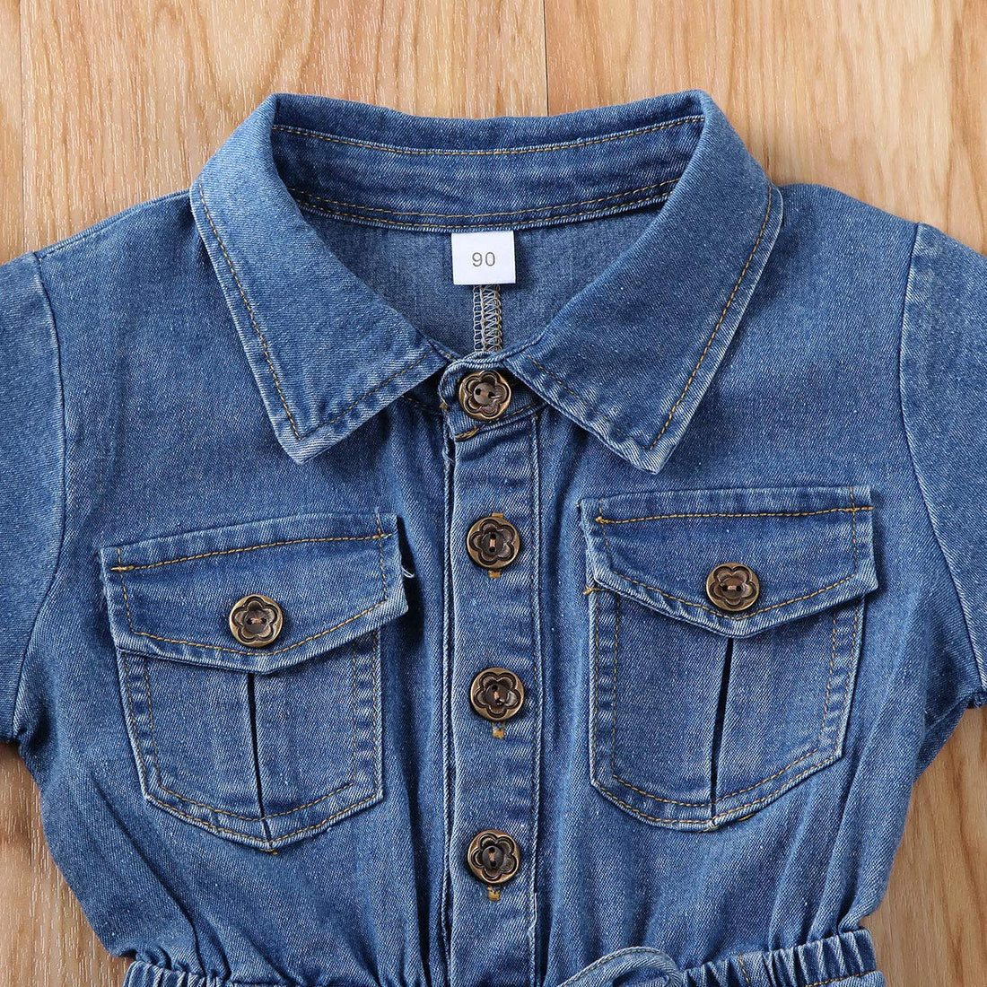 Summer Toddler Girl Jumpsuit Shorts Little Girl Overalls Clothes Baby Jean Romper Jumpsuit One Piece Outfit WEBE CLOTHING