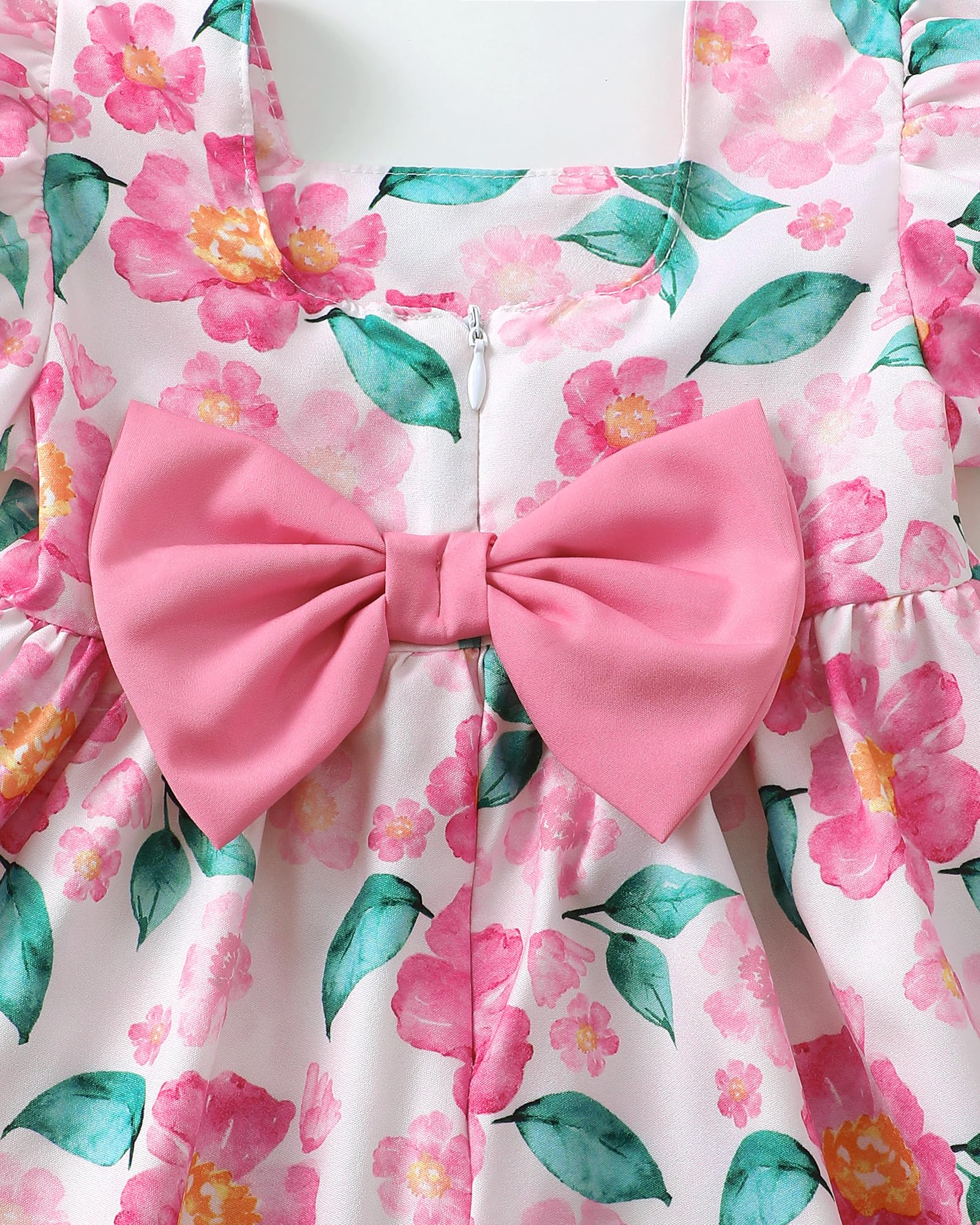 sweetabby Toddler Baby Girl Dresses Summer Clothes Boho Short Sleeve Dress Ruffle Infant Sundress Cute Girls Outfit WEBE CLOTHING
