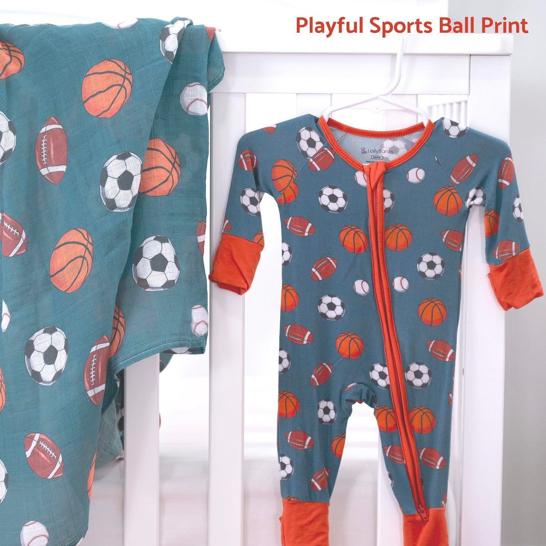 LollyBanks Baby Pajamas, Long Sleeve Baby Romper with 2-Way Zipper, 95% Viscose from Bamboo and 5% Spandex, Infant Sleepers