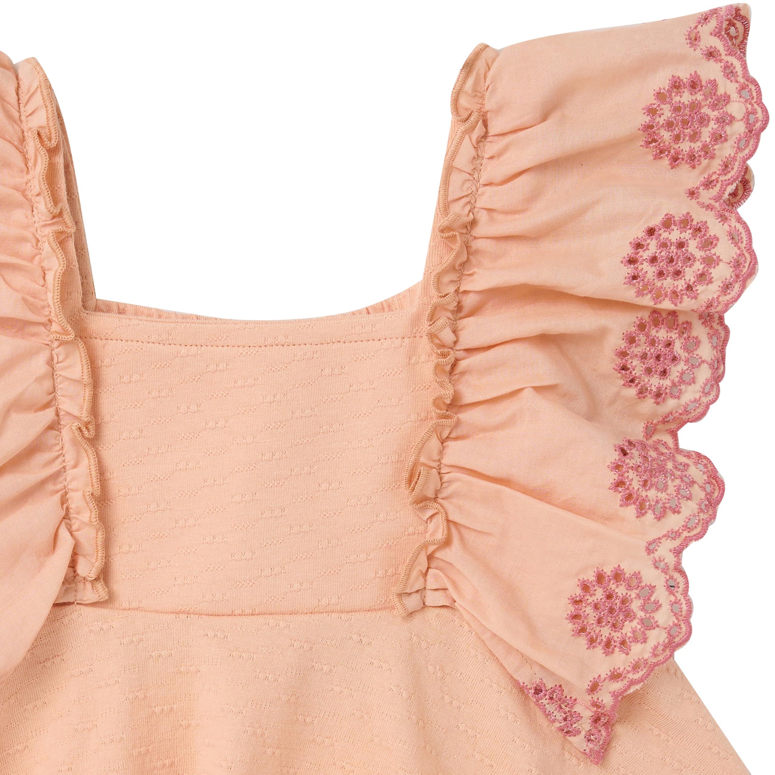 Modern Moments by Gerber Baby Girls' 2-piece Gauze Top & Short Set WEBE CLOTHING