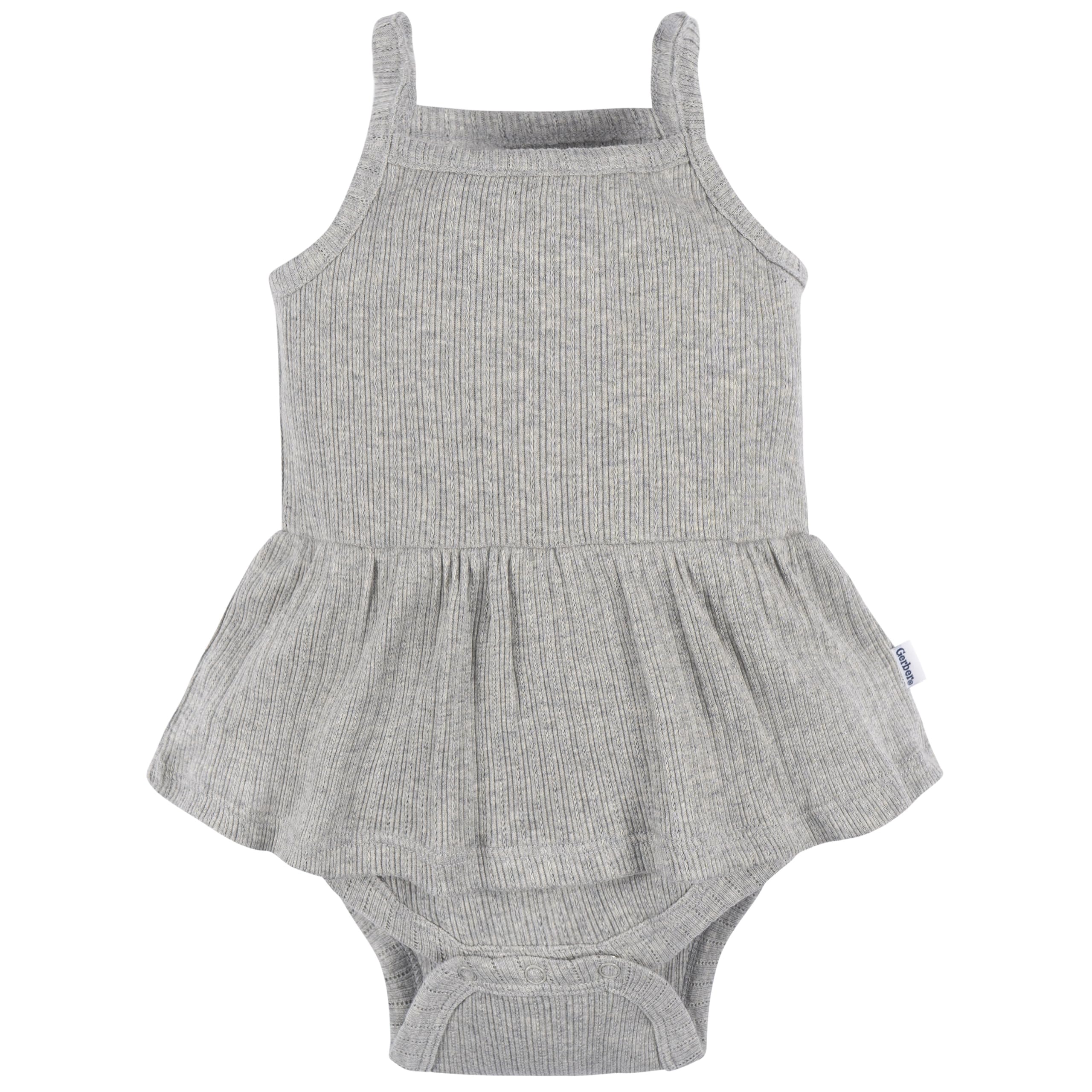 Gerber Baby Girls Multi-Pack Sleeveless Onesies Bodysuit WEBE CLOTHING