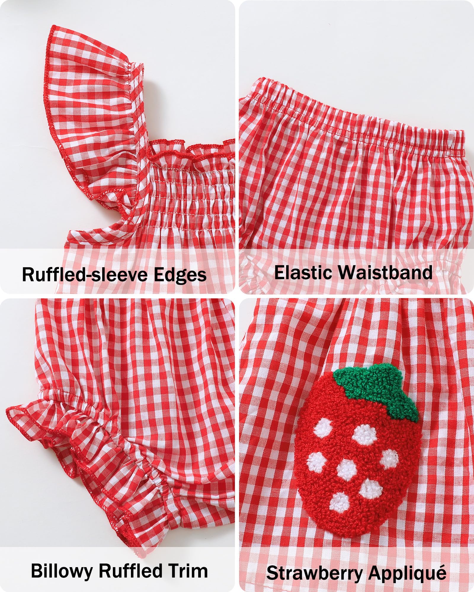 Jecson Newborn Baby Girl Summer Clothes Infant Girl Outfits Sleeveless Ruffle Top and Bloomers Shorts Set 0 3 6 12 Month WEBE CLOTHING