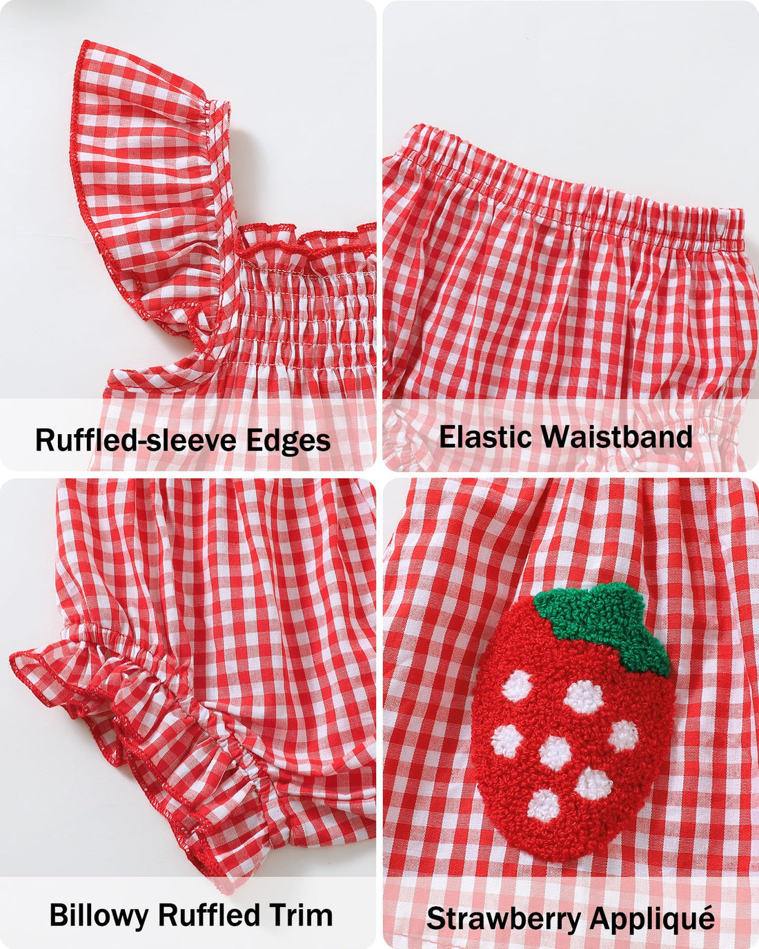 Jecson Newborn Baby Girl Summer Clothes Infant Girl Outfits Sleeveless Ruffle Top and Bloomers Shorts Set 0 3 6 12 Month WEBE CLOTHING
