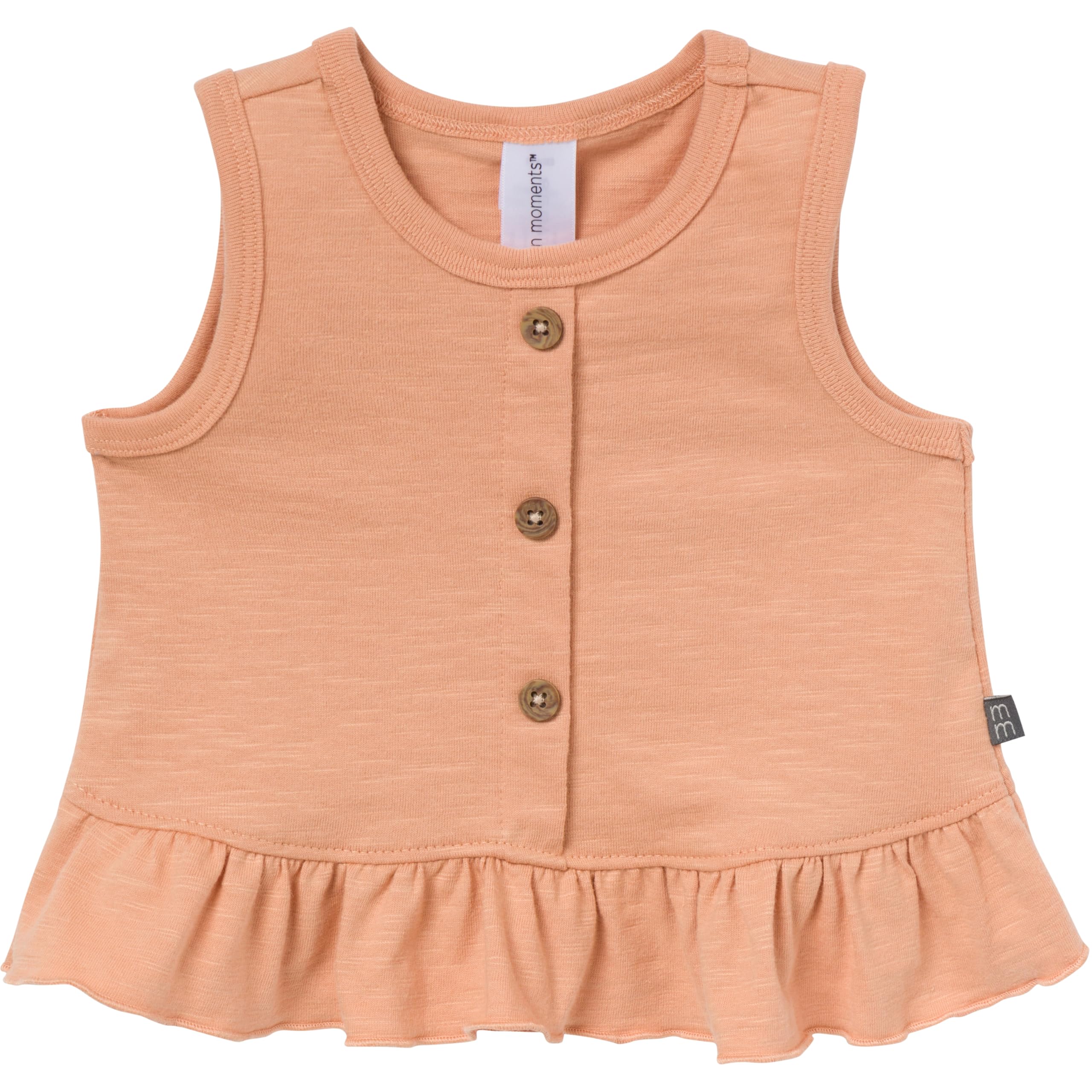 Modern Moments by Gerber Baby Girls 4-Pack Peplum Top & Short Set WEBE CLOTHING