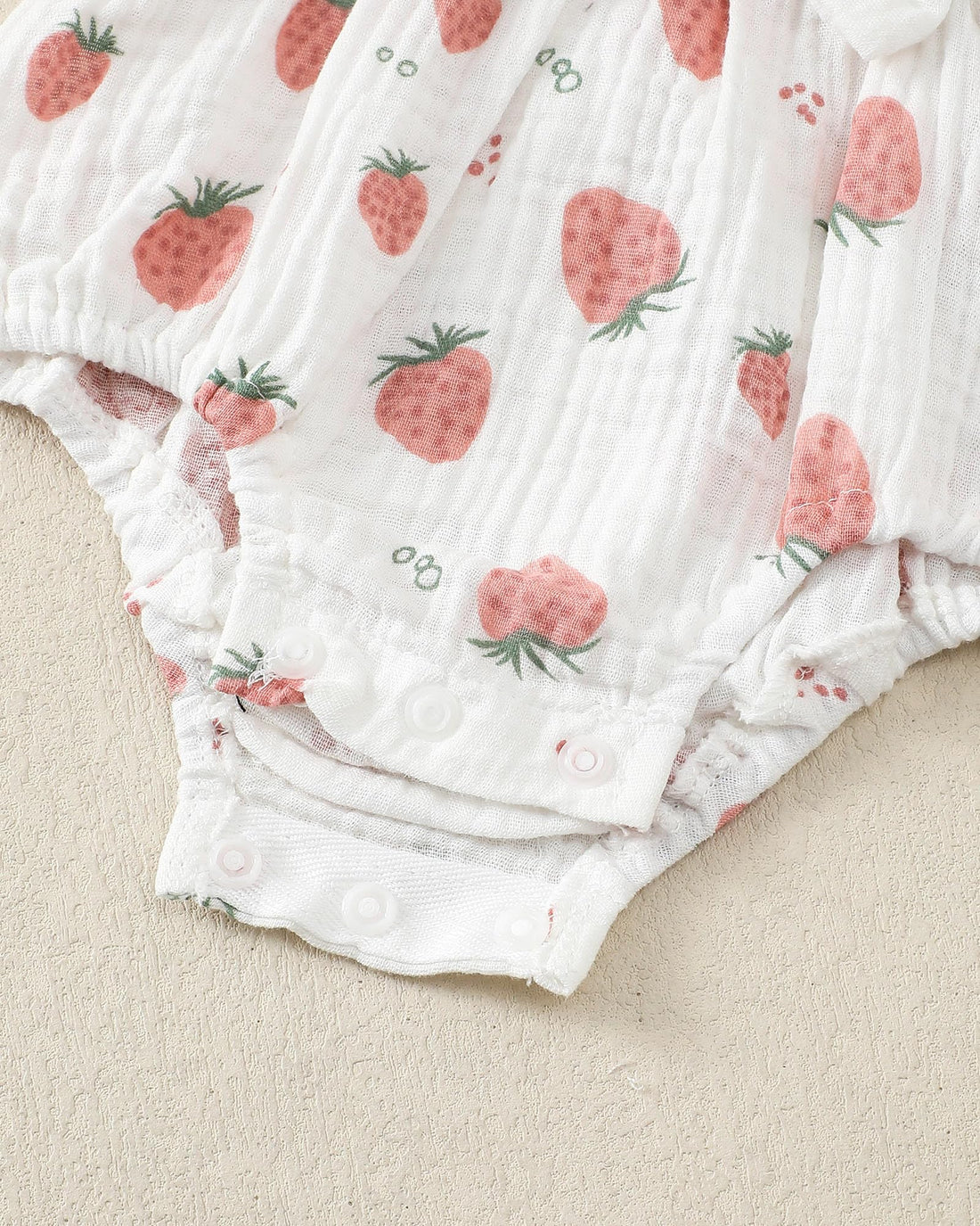 Renotemy Baby Girl Clothes Infant Summer Romper Cotton Linen Newborn Essentials Photography Preemie Outfits with Hat&Headband WEBE CLOTHING