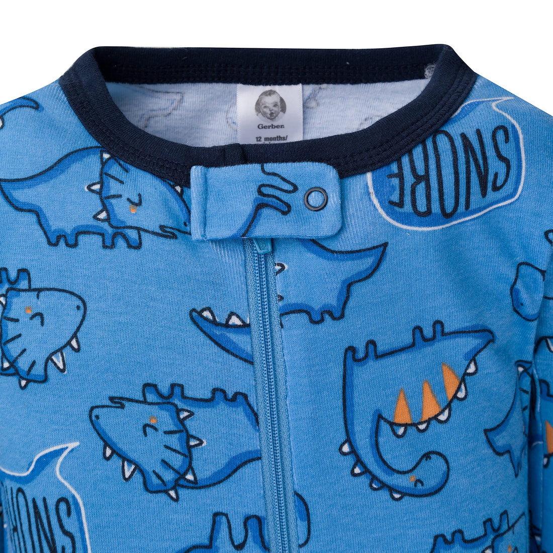 Gerber Baby-Boys 2-Pack Footed Pajamas