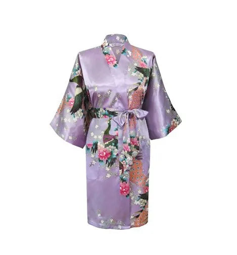 Silk Kimono Robe Bathrobe Women Satin Robe Robe Longue Femme For Women Night Sexy Robes Night Grow For Bridesmaid Summer