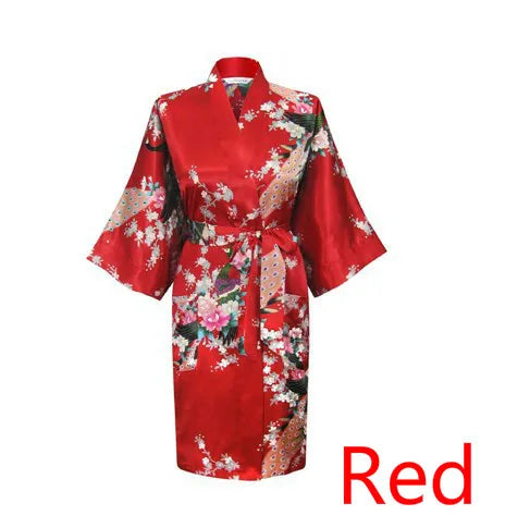 Silk Kimono Robe Bathrobe Women Satin Robe Robe Longue Femme For Women Night Sexy Robes Night Grow For Bridesmaid Summer