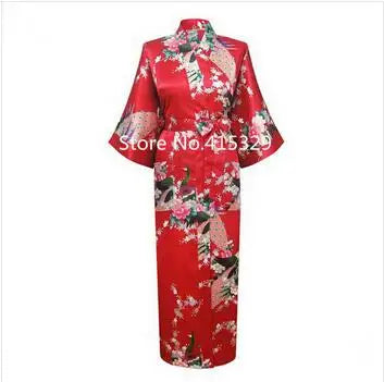Silk Bathrobe Women Satin Kimono Robes For Women Floral Robes Bridesmaids Long Kimono Robe Bride Silk Robe Dressing Gown