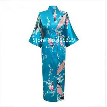 Silk Bathrobe Women Satin Kimono Robes For Women Floral Robes Bridesmaids Long Kimono Robe Bride Silk Robe Dressing Gown