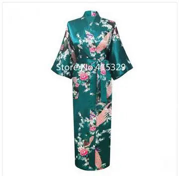 Silk Bathrobe Women Satin Kimono Robes For Women Floral Robes Bridesmaids Long Kimono Robe Bride Silk Robe Dressing Gown