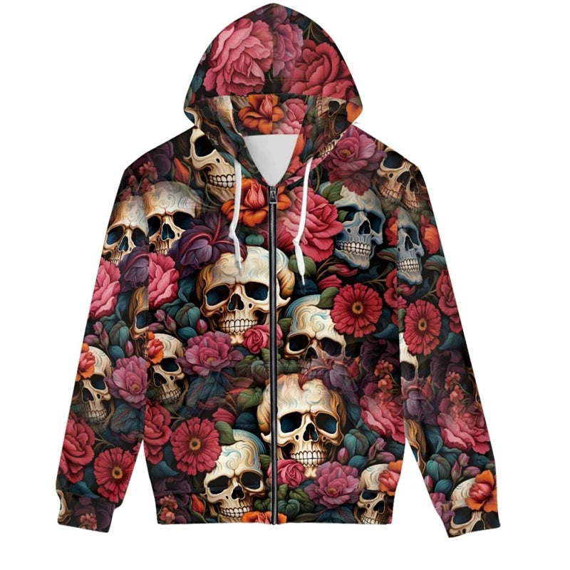 Graffiti Tie Dye 3d Graphic Zipper Hoodies Sweatshirts Men Women Unisex Oversized Hoodie Kids Zip Up Streetwear Tracksuits Tops