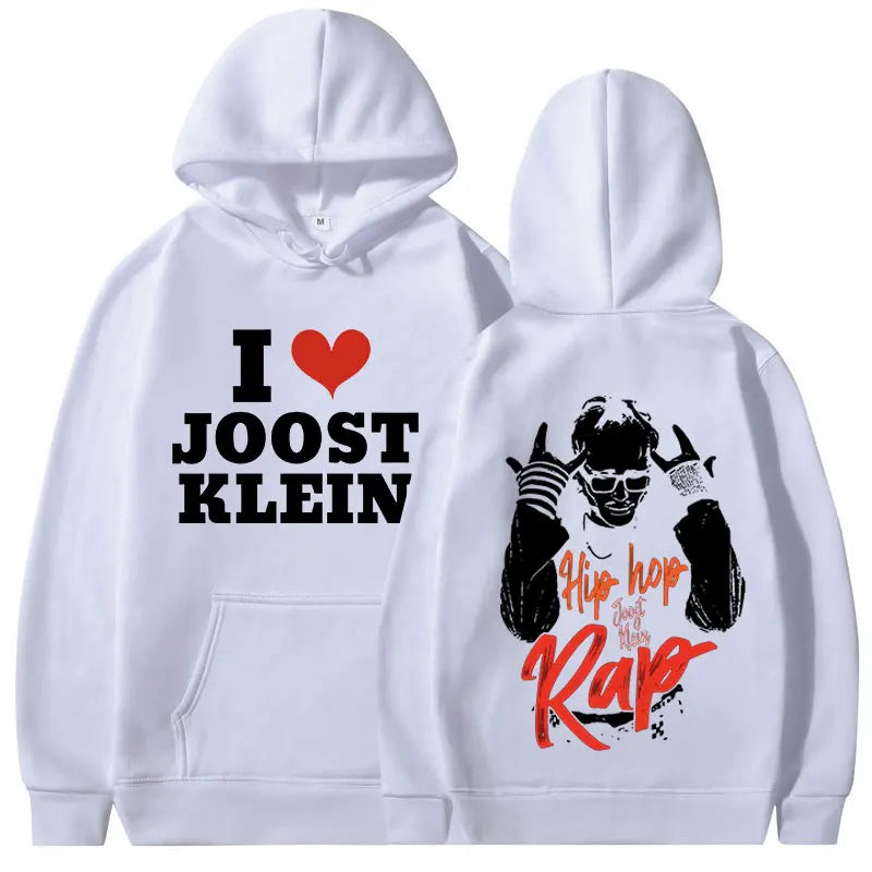 I Love Joost Klein Europapa Hoodies Men/Women Clothing Fashion Harajuku Hip Hop Sweatshirts Autumn Winter Fleece Warm Pullovers