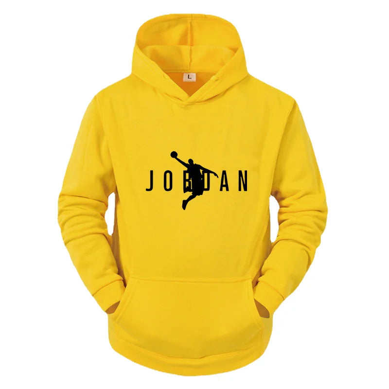 2025 Autumn/Winter Men's Casual Sports Fashion Hoodie Suitable for Outdoor Activities Leisure Streets Slow Running Fitness