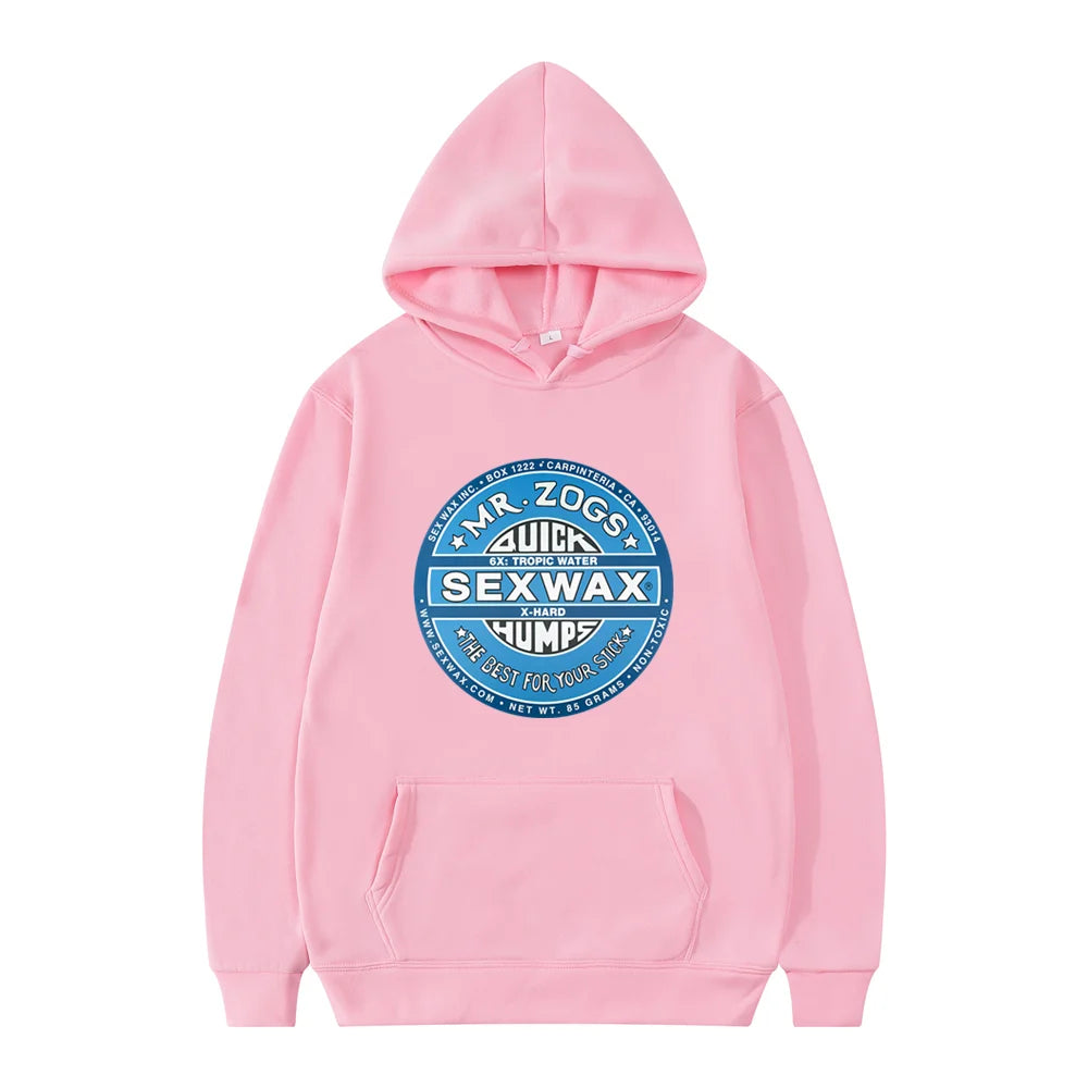 2026New's Men Cool Pullover Fashion Thin Hoodies Unisex Streetwear Sex Wax Mr Zogs Surf Sweatshirt  Tops hoodies