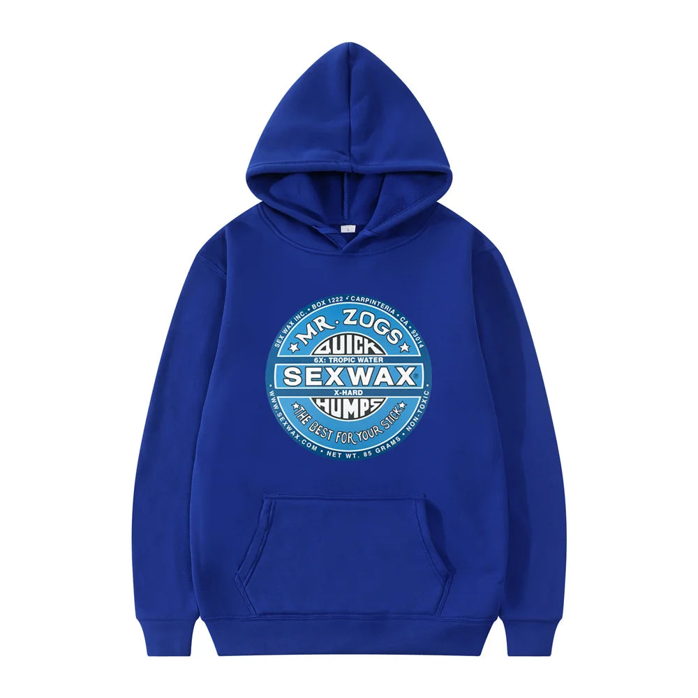 2026New's Men Cool Pullover Fashion Thin Hoodies Unisex Streetwear Sex Wax Mr Zogs Surf Sweatshirt  Tops hoodies