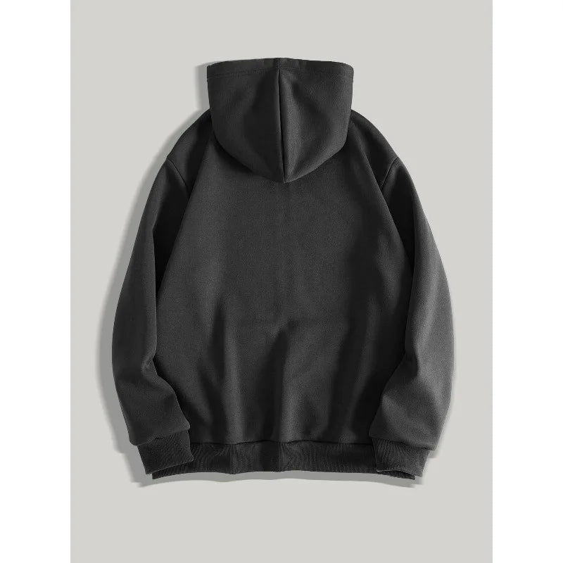 Y2K Gothic Dark Style Printed Zip-Up Hoodie Fashion Streetwear Zip-Up Hoodie for Casual Occasions