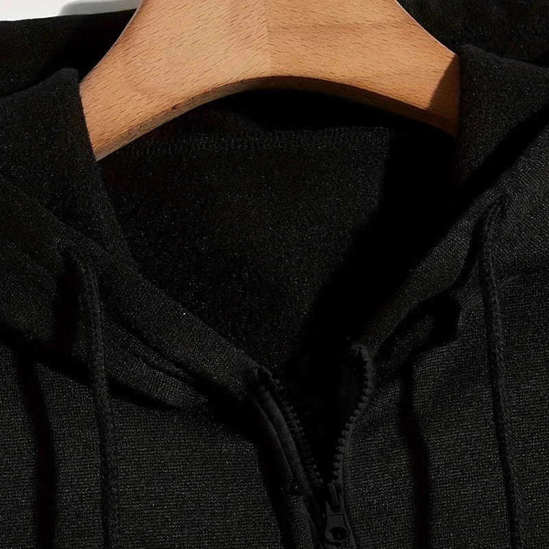 Women's Long Sleeve Zip Closure Breathable Lightweight Sweatshirts Perfect Autumn Hoodie Jackets in Casual Street Style