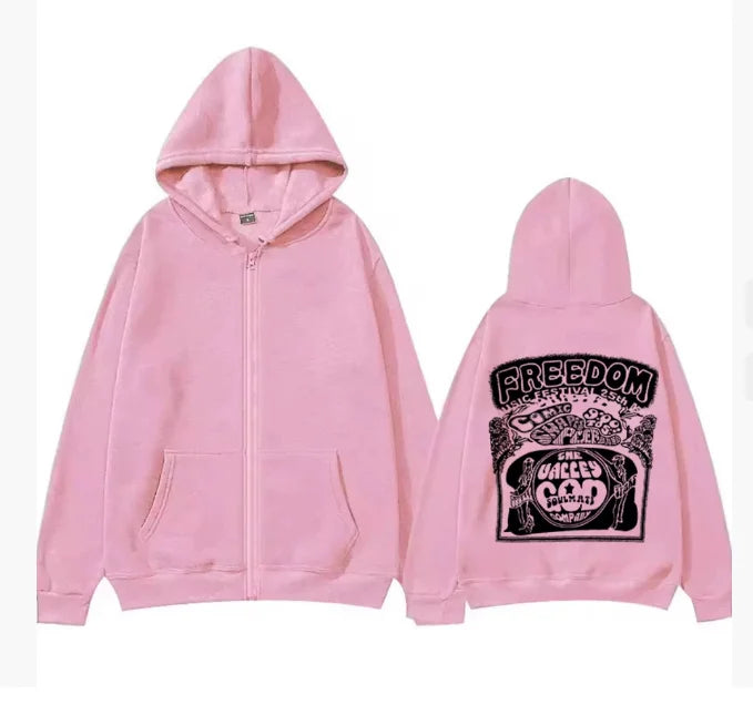 Fashion streetwear Y2K for Men and Women Zipped Hoodie Cry of Fear Simon's hooded Jacket Hip-hop Men's Casual Hooded Sweatshirt