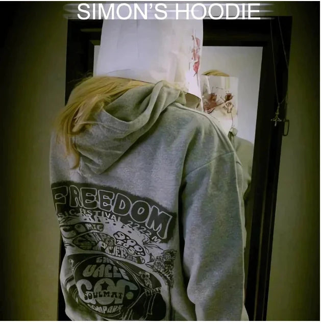 Fashion streetwear Y2K for Men and Women Zipped Hoodie Cry of Fear Simon's hooded Jacket Hip-hop Men's Casual Hooded Sweatshirt